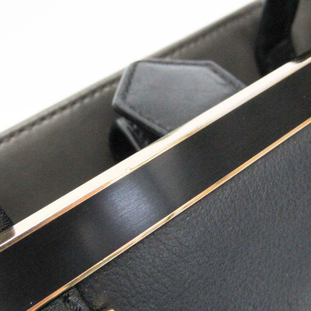 FENDI Black Leather Shoulder Bag - Picture 9 of 16